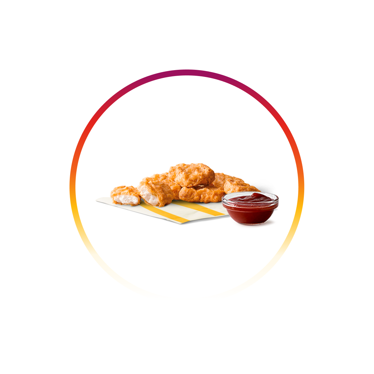 6 McNuggets® por 500 Puntos