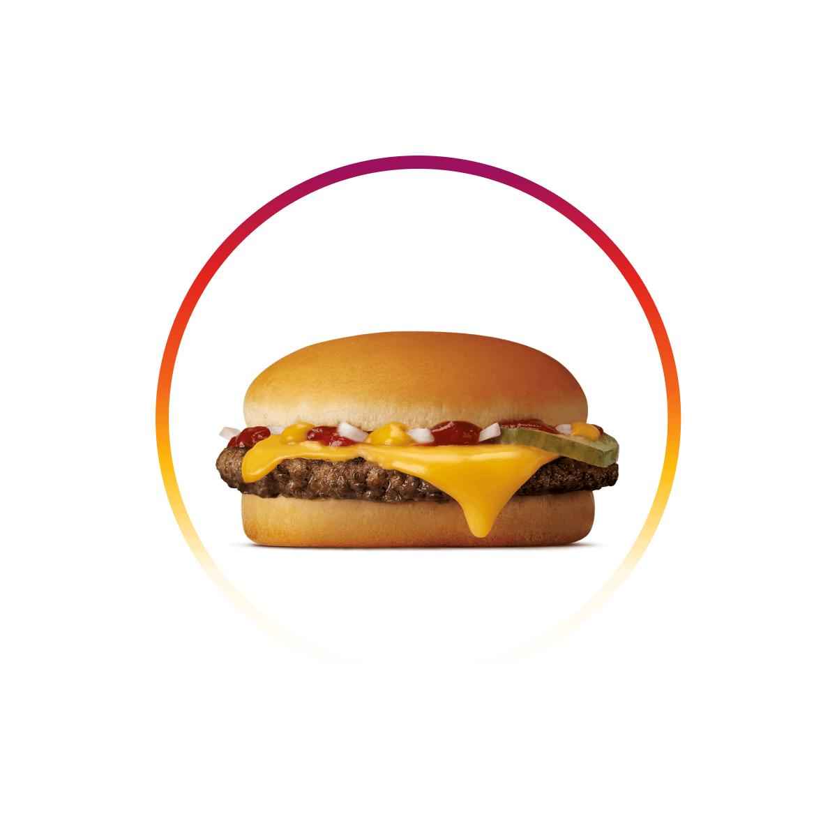 Cheeseburger por 300 puntos