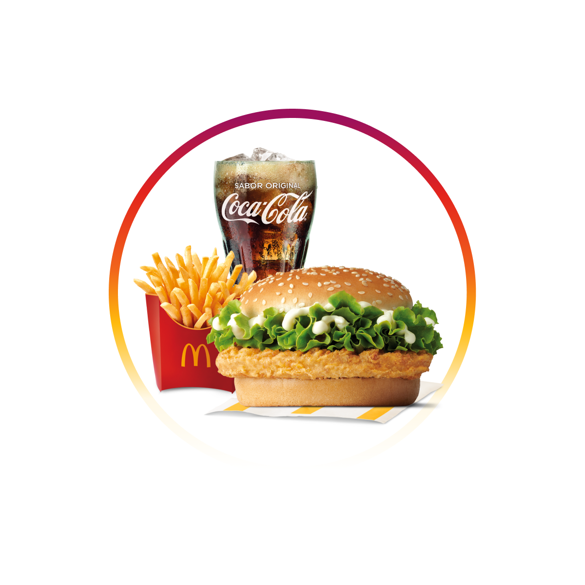 McMenú® Mediano McPollo® por 1000 puntos