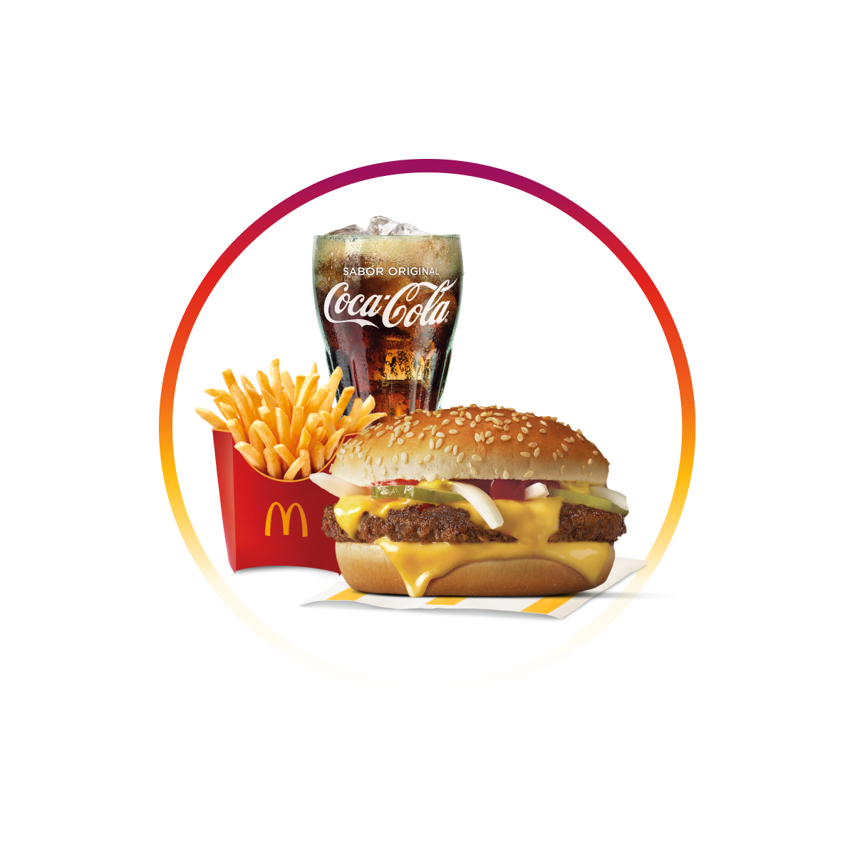 McMenú® Cuarto de Libra Mediano por 1000 puntos