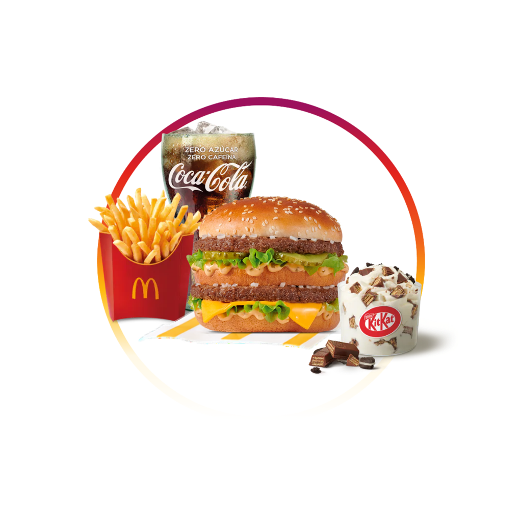 McMenú® Big Mac® Mediano + Mini McFlurry® a elegir por 1200 puntos