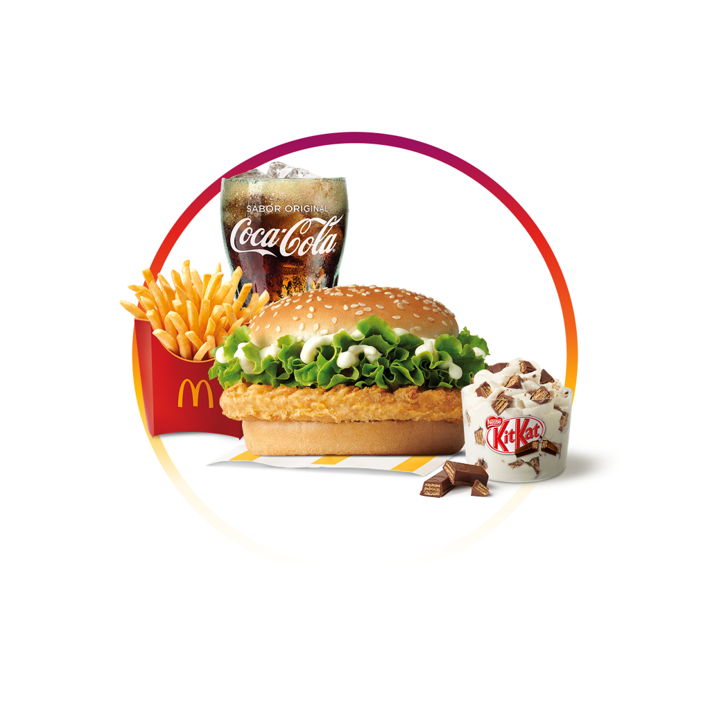 McMenú® McPollo® Mediano + Mini McFlurry® a elegir por 1200 puntos