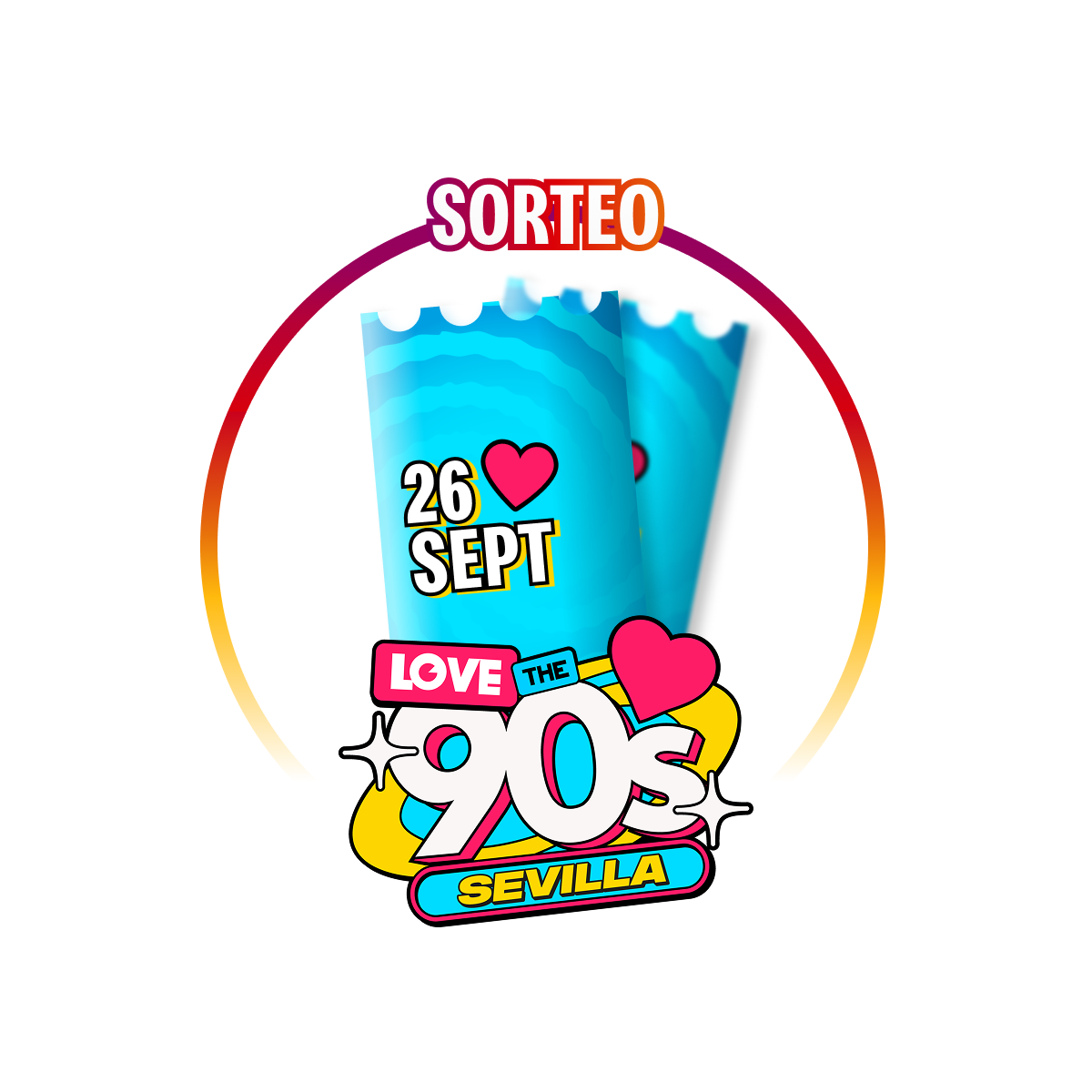 Sorteig del Festival Love the 90’s.
