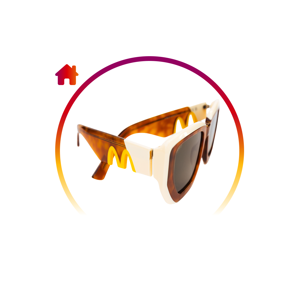 Ulleres de dona exclusives de McDonald’s® x MR. BOHO