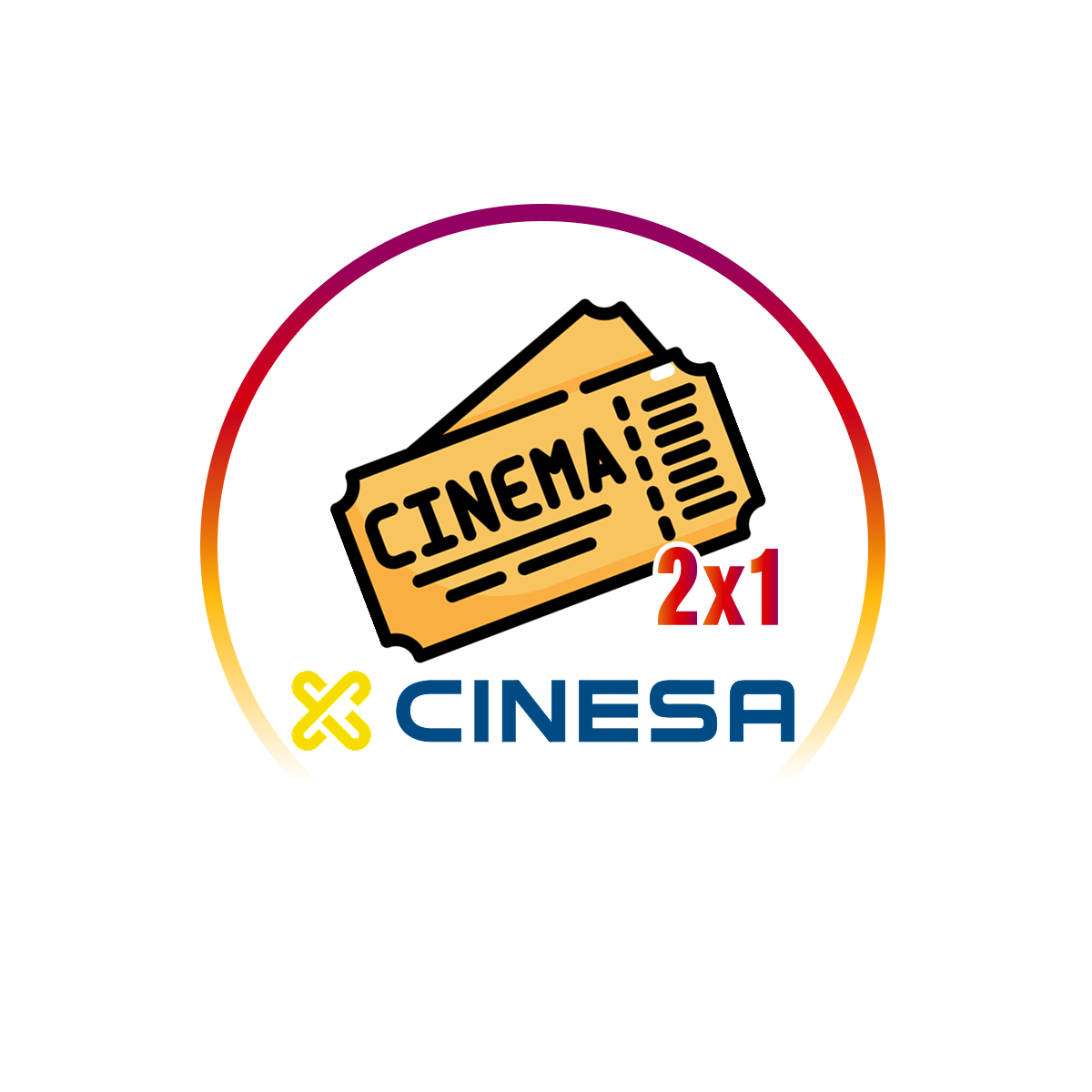 2x1 en Cinesa Agosto26